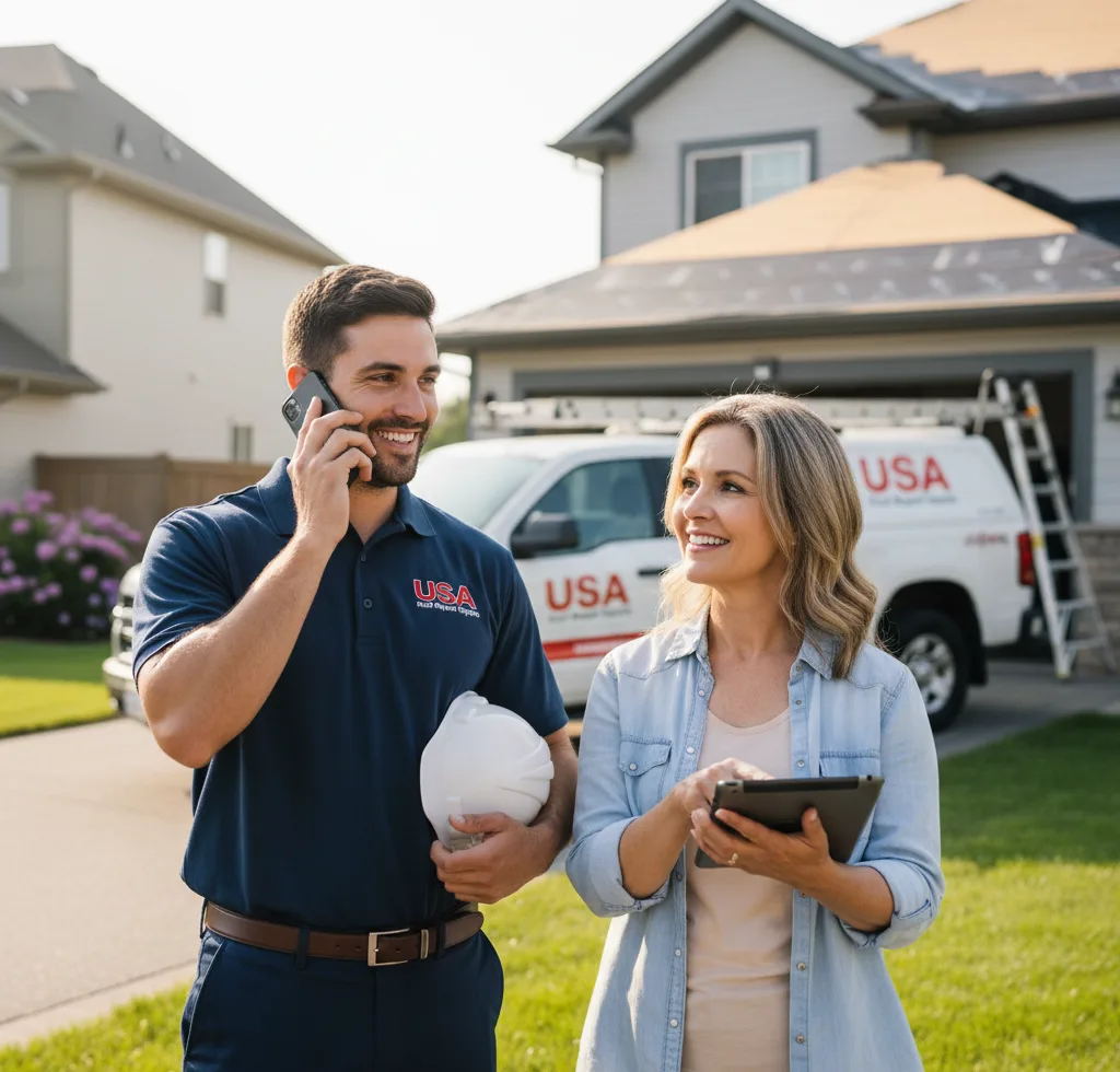 USA Roof Repair Experts customer support in Maricopa